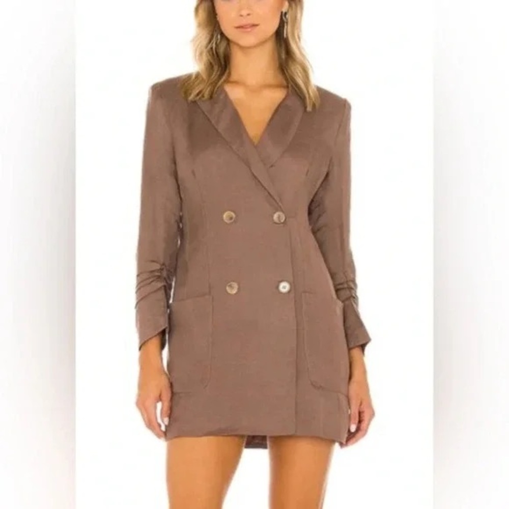 Double-Breasted Blazer Dress